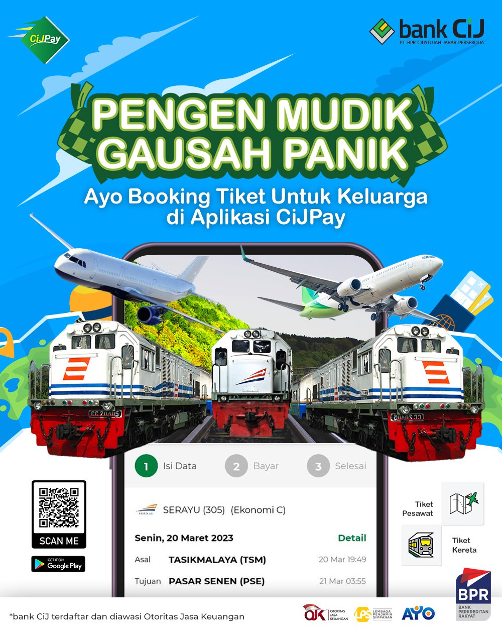 Booking Tiket untuk Keluarga di Aplikasi CiJPay!